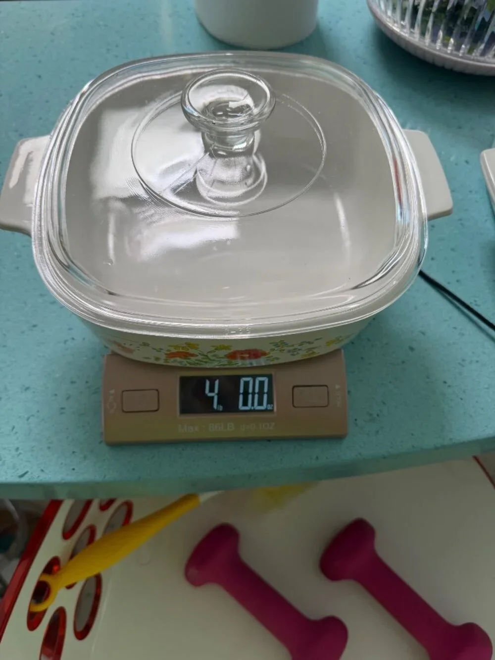 Corning Ware 2 Quart Square Casserole Dish A-2-B With Lid Vintage